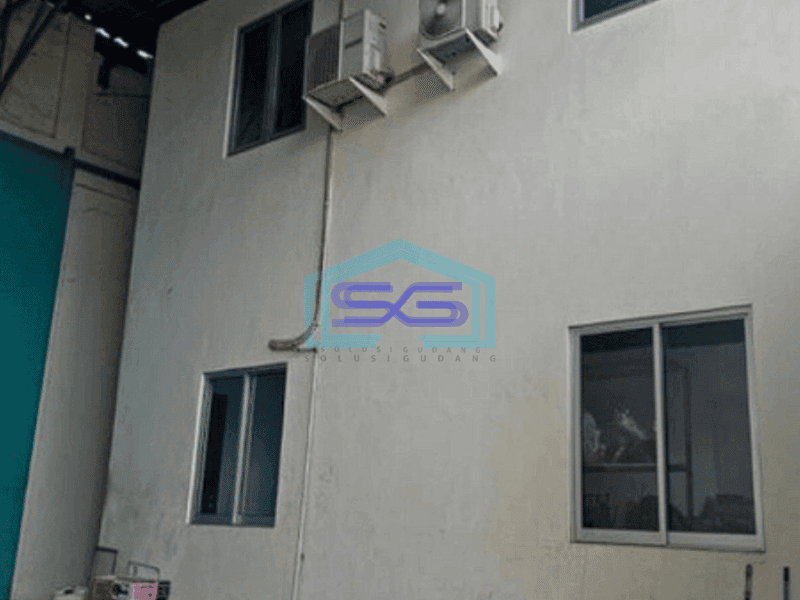 Dijual Gudang Izin Industri Masuk Kontainer 40ft Kuldesak di Dadap Tangerang LT 460m2