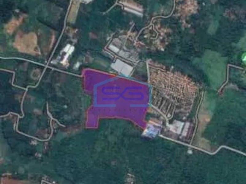 西爪哇千层岩出售土地，土地面积 86000 平方米