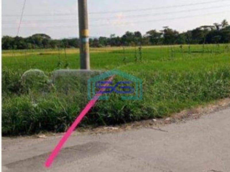 Dijual Tanah Luas Strategis Zona Industri Klaten LT 60000m2