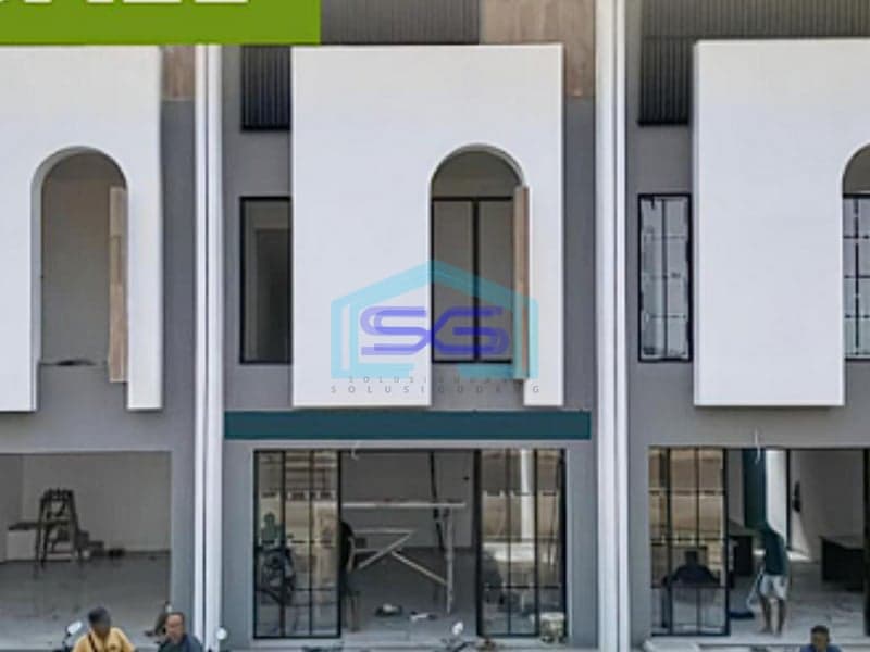 Dijual 8 Unit Ruko Baru Lokasi Emas Pipa Reja Palembang LT 104m2
