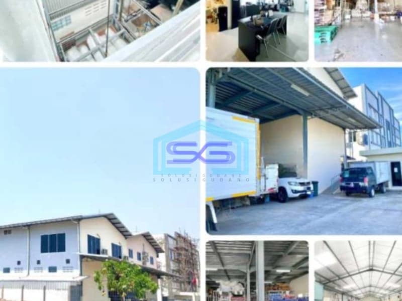 Disewakan Gudang 3 Lantai Luas Tanah  297 m² Lokasi di Batu Ceper Tangerang