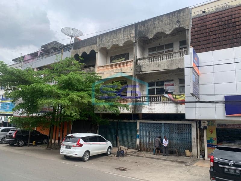 Disewakan Ruko Gandeng 3 Lantai di Pusat Kota Palembang, Sumatera Selatan Lebar Tanah 176 m2