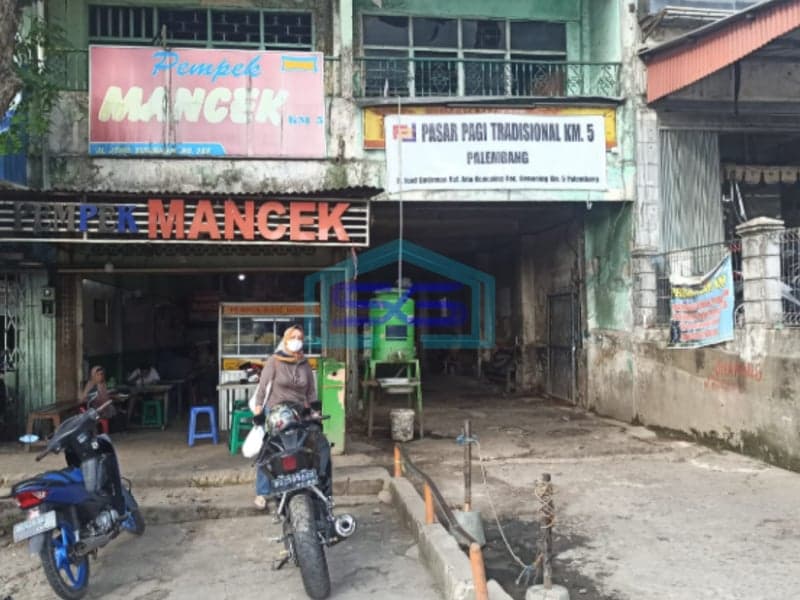 Dijual Tanah Pasar Pagi Plus Ruko Jalan Kolonel H Burlian Palembang LT 1140m2