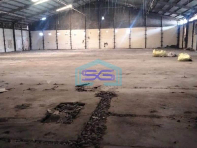 Disewakan Gudang Luas Bangunan  3000 m² Lokasi Cikokol Tangerang