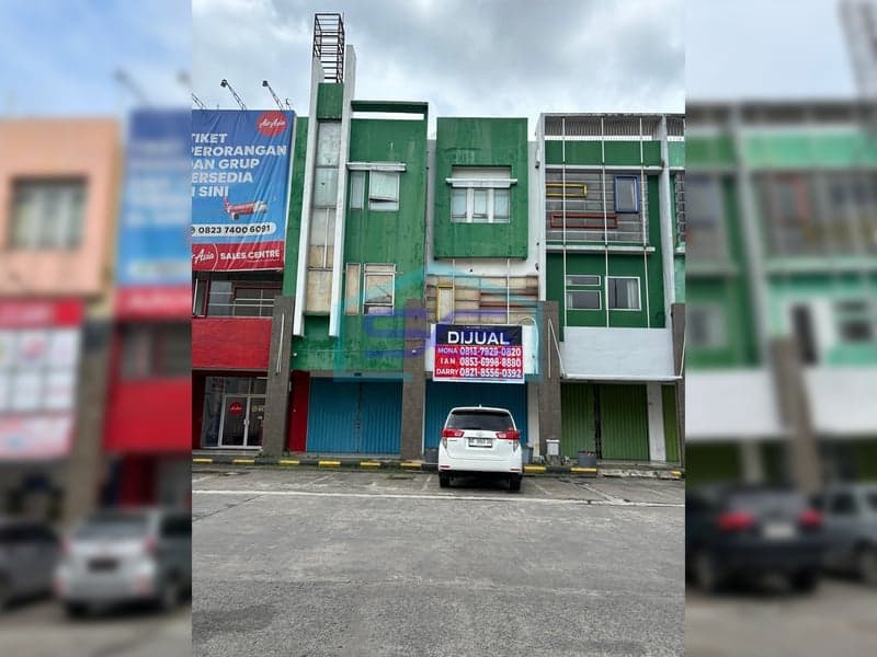Dijual Ruko Gandeng Kota Palembang, Sumatera Selatan Luas Tanah 170 m²