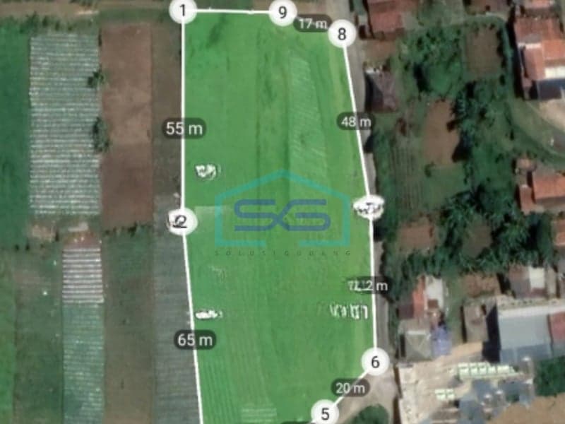 Dijual Kav Lembang Asri Bandung Luas Tanah 2920m2