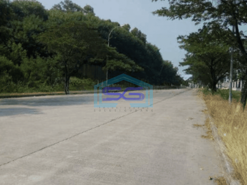 Dijual Tanah Industri Peruntukan Untuk Pabrik dan Gudang di Kawasan Industri Delta Siliocn 5 Cikarang Bekasi LT 13463m2