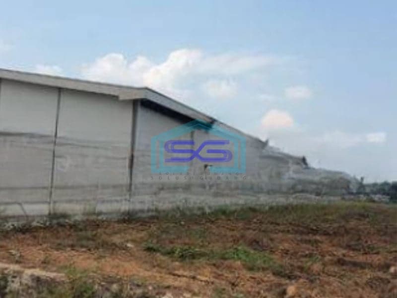 Dijual Tanah Kavling Kawasan Millenium Industrial Estate Cikupa Tigaraksa Tangerang LT 14558m2