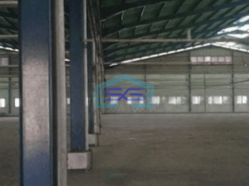 Dijual Gudang Bekas Pabrik Luas Bangunan 5000 m² di Ciampel Karawang