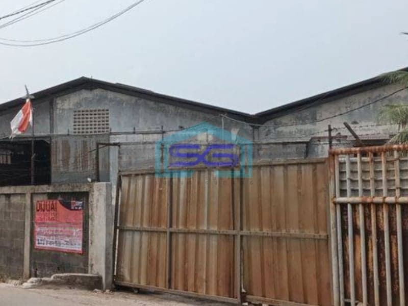 Dijual Gudang Industri dekat tol Batu ceper Tangerang LT 4505m2 Dekat Ke Tol