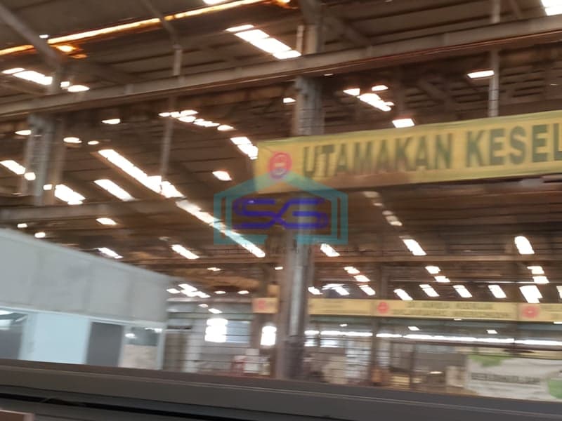 Dijual Pabrik Luas Bangunan  33000 m²  Lokasi Bebas Banjir di Jayanti Tangerang