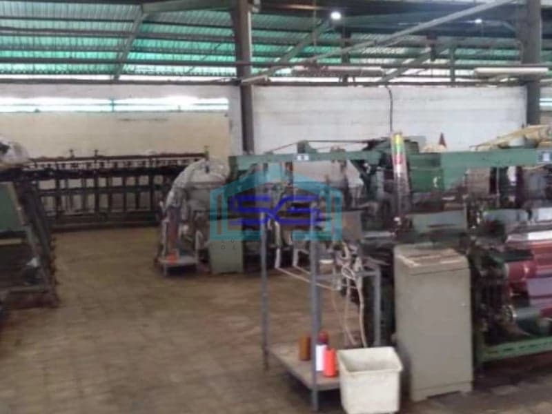 Dijual Pabrik Siap Pakai Luas Bangunan  3372 m² Lokasi Batang Jawa Tengah