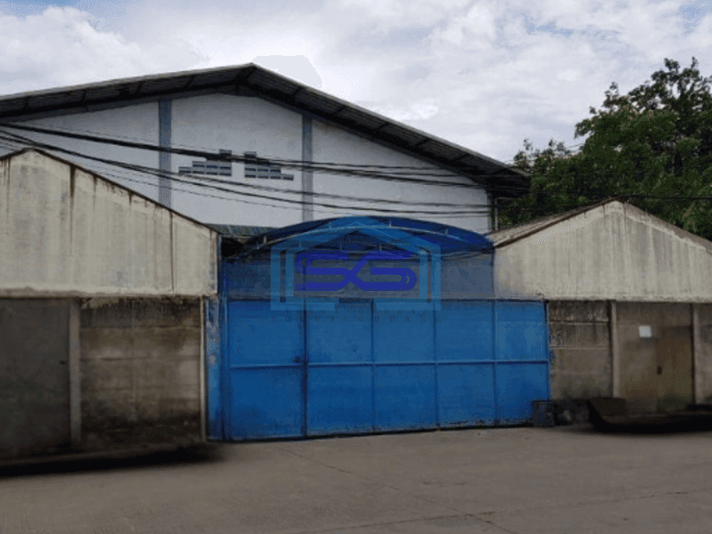 Dijual Gudang di Dadap Tangerang Akses Container 40 Feet Luas Tanah 1582 m²