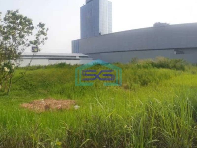 Disewakan Tanah Kavling Komersial Jalur Sutera Alam Sutera Tangerang Luas 3600m2