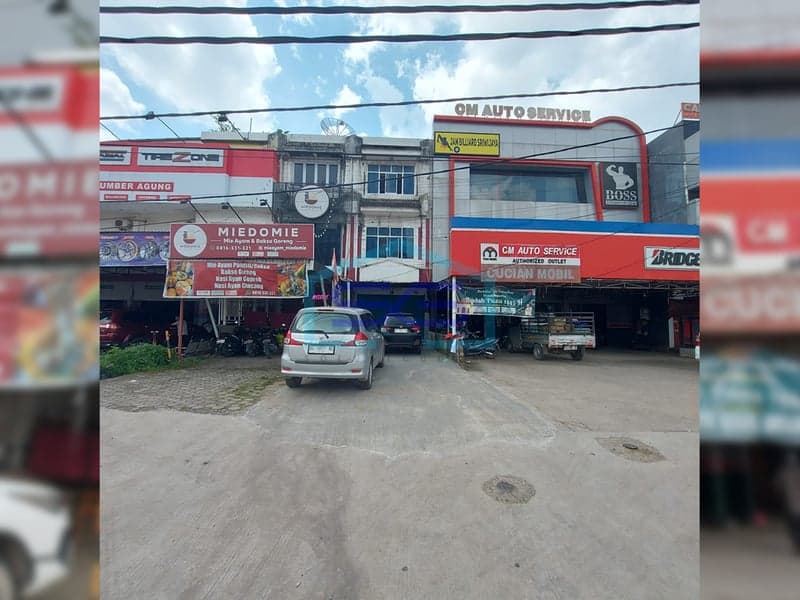 Disewakan Ruko 3 Lantai Kota Palembang, Sumatera Selatan Luas Bangunan 176 m2