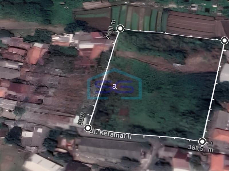 Dijual Tanah di Jalan Keramat ll Karawaci, Tangerang Dengan Luas 9,000 m2