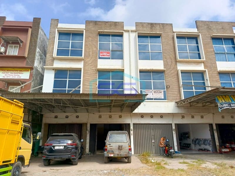 Disewakan Ruko di Kota Palembang, Sumatera Selatan Luas Bangunan 160 m²