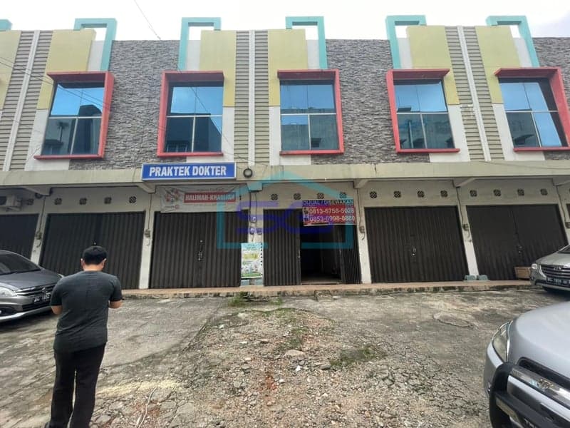 Disewakan Ruko 2 Lantai Lokasi di Kota Palembang, Sumatera Selatan Luas Bangunan 112 m2