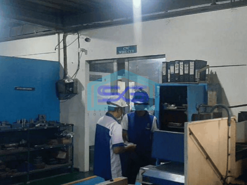 Gudang / workshop cipondoh, bebas banjir, akses kontainer 40g