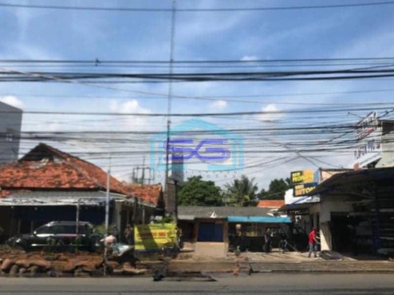 Dijual Tanah Dan Bangunan Di Jl Raya Jatimakmur Pondok Gede Bekasi LT 3440m2