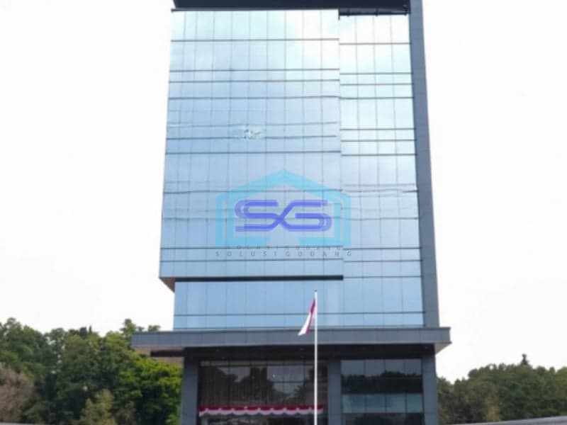 Disewakan Gedung Kantor Gading Serpong Tangerang Bebas Banjir LB 1860m2