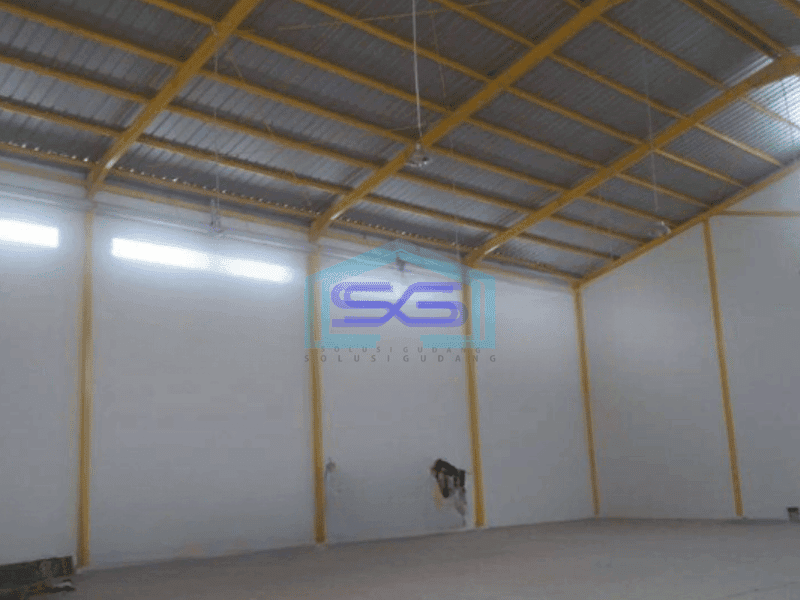 Disewakan Gudang Baru Luas Bangunan 800 m² Bisa Masuk Container di Cipondoh Tangerang