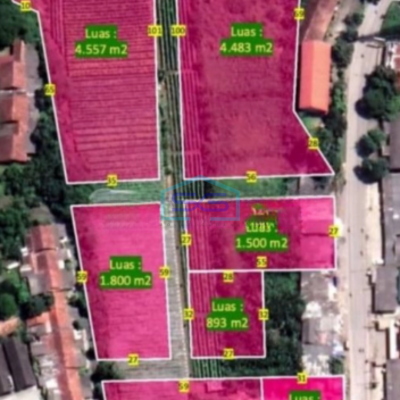 Disewakan Tanah Peruntukan Industri/Pabrik di Jalan Raya Gunung Sindur Bogor LT 10000m2