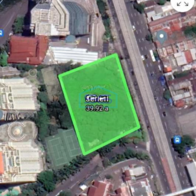 Dijual Tanah di Jalan Senen Raya Jakarta Pusat Luas Tanah 3915m2