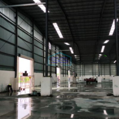 Disewakan Gudang di Pergudangan Sepatan Tangerang Masih Bagus Dan Besar LB 12240m2