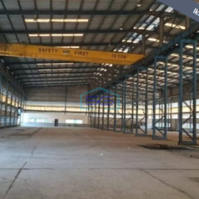 Disewakan Gudang di Kawasan Pergudangan Balaraja Tangerang Luas Bangunan 9205m2