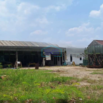Dijual Gudang Akses Container 40 Feet Luas Bangunan 1000 m² Lokasi di Tangerang