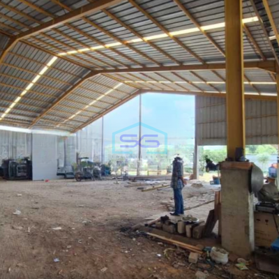 Dijual Gudang Akses Container 40 Feet Luas Bangunan 1000 m² Lokasi di Tangerang