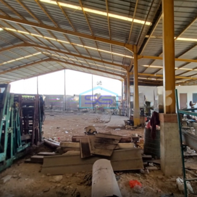 Dijual Gudang Akses Container 40 Feet Luas Bangunan  1000 m² di Tangerang