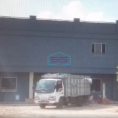 Dijual Gudang Ada Kantor Luas Bangunan  1600 m² Lokasi di Tangerang