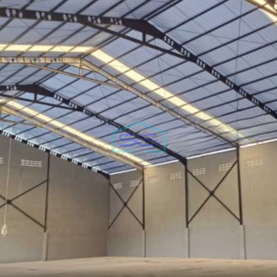 Dijual Gudang Akses Container 40 Feet Luas Bangunan 1468 m² di Tangerang