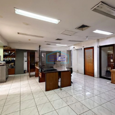 Dijual Kantor Luas Tanah  1.718 m² Lokasi Bebas Banjir di Jakarta Pusat
