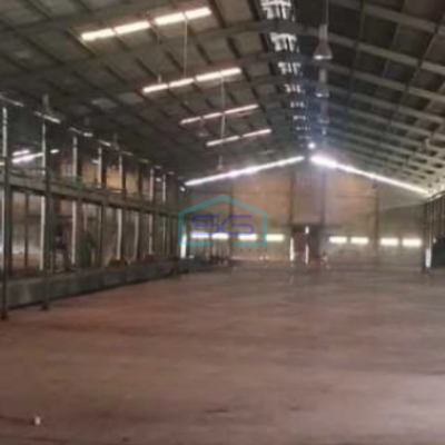 Dijual Gudang Luas Bangunan 5.300 m² Lokasi Bebas Banjir di Tangerang