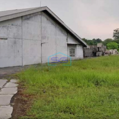 Dijual Gudang Luas Tanah  28.500 m² Lokasi Bebas Banjir di Lebak Banten