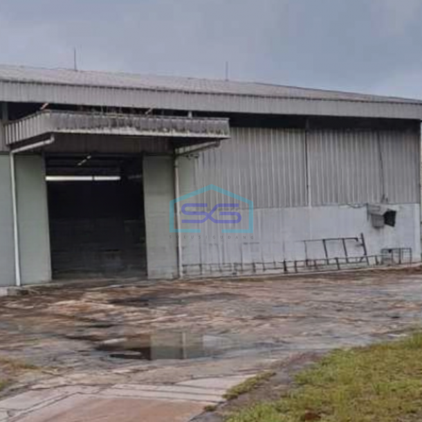 Dijual Gudang luas Bangunan 6.630 m² Lokasi Bebas Banjir di Rangkasbitung Lebak Banten-2