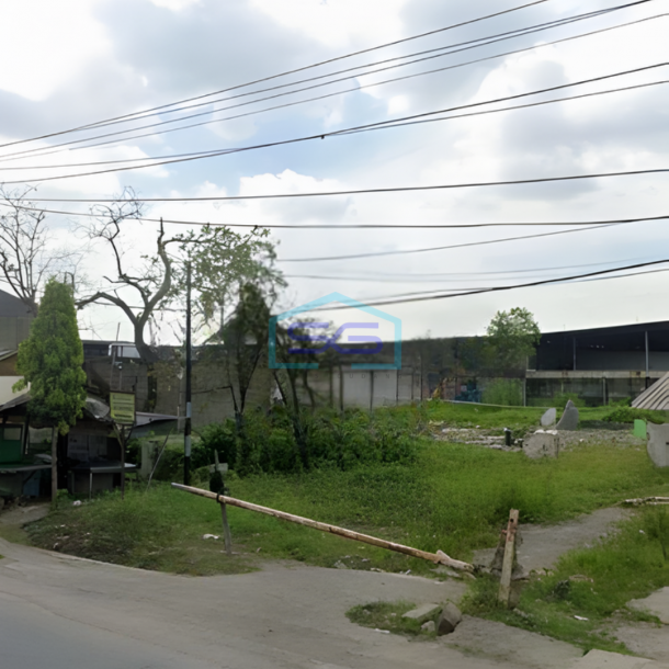 Dijual Tanah Di Pinggir Jalan Raya Cikarang Lemah Abang Bekasi Sertifikat SHM LT 1250m2-1