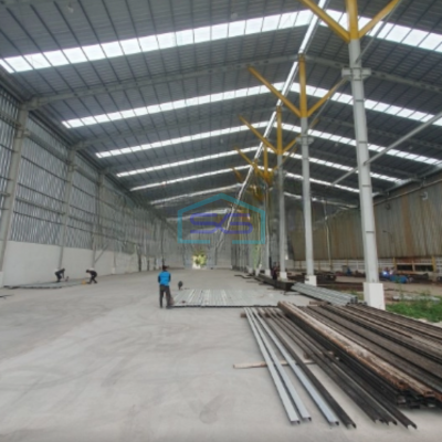 Disewakan Cepat Pabrik Baru Ceiling Tinggi Di Sepatan Tangerang Luas Bangunan  6720 m²