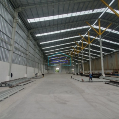 Disewakan Cepat Pabrik Baru Ceiling Tinggi Di Sepatan Tangerang Luas Bangunan  6720 m²