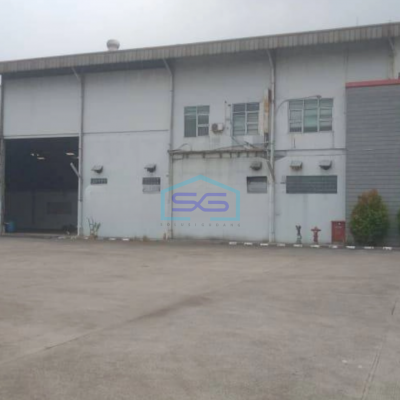 Dijual Lahan Dan Gudang Ex Pabrik Di Kawasan Jatake Tangerang LT 11000m2