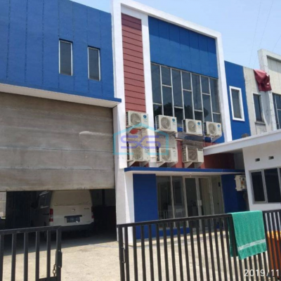Disewakan Gudang di Taman Tekno BSD Tangerang di Jl Raya Victor BSD Ciater Serpong Kondisi Bagus Luas 540m2