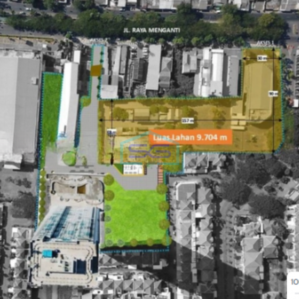 Dijual Tanah Strategis di Wiyung Surabaya Luas Tanah 9704m2-1