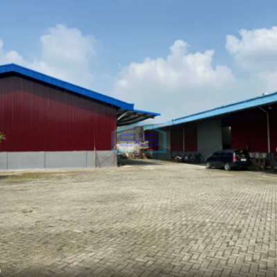 Disewakan Gudang di Cilodong Depok Luas Bangunan 392m2 Hadap Jalan Raya