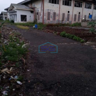 Disewakan Tanah Ex Pabrik Lokasi di Citeureup Bogor Luas Tanah 10000m2