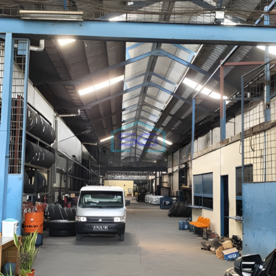 Dijual Gudang Industri Di Jurumudi Tangerang Posisi Jln Besar/Utama LT 7768m2