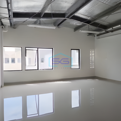 Dijual Gudang Baru Di Taman Tekno BSD Tangerang Siap Huni LT 132m2