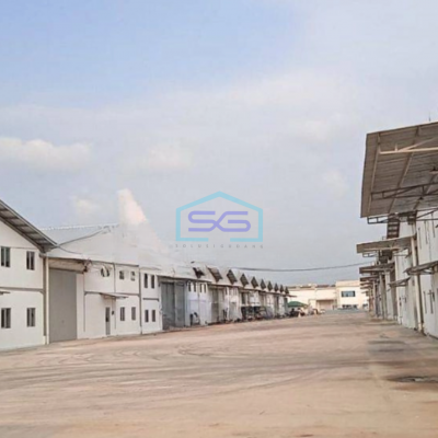 Disewakan Gudang 1 Lantai Legok Tangerang Luas Bangunan 850 m²